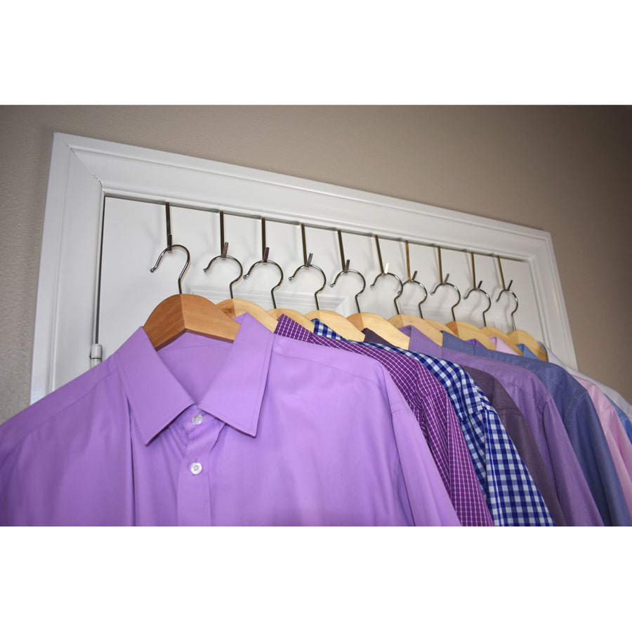 COMPONO Over The Door Hook (10 PACK) Hang Pocket Chart, Clothes, more -  COMPONO